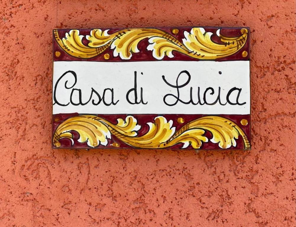 Ferienwohnung Casa Di Lucia Forza dʼAgro Exterior foto